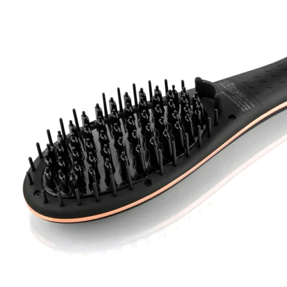 FoxyRae Rose Gold Straightening Brush - Picture 5 of 12